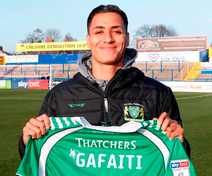 Adel Gafaiti joins Yeovil from Mousehole AFC