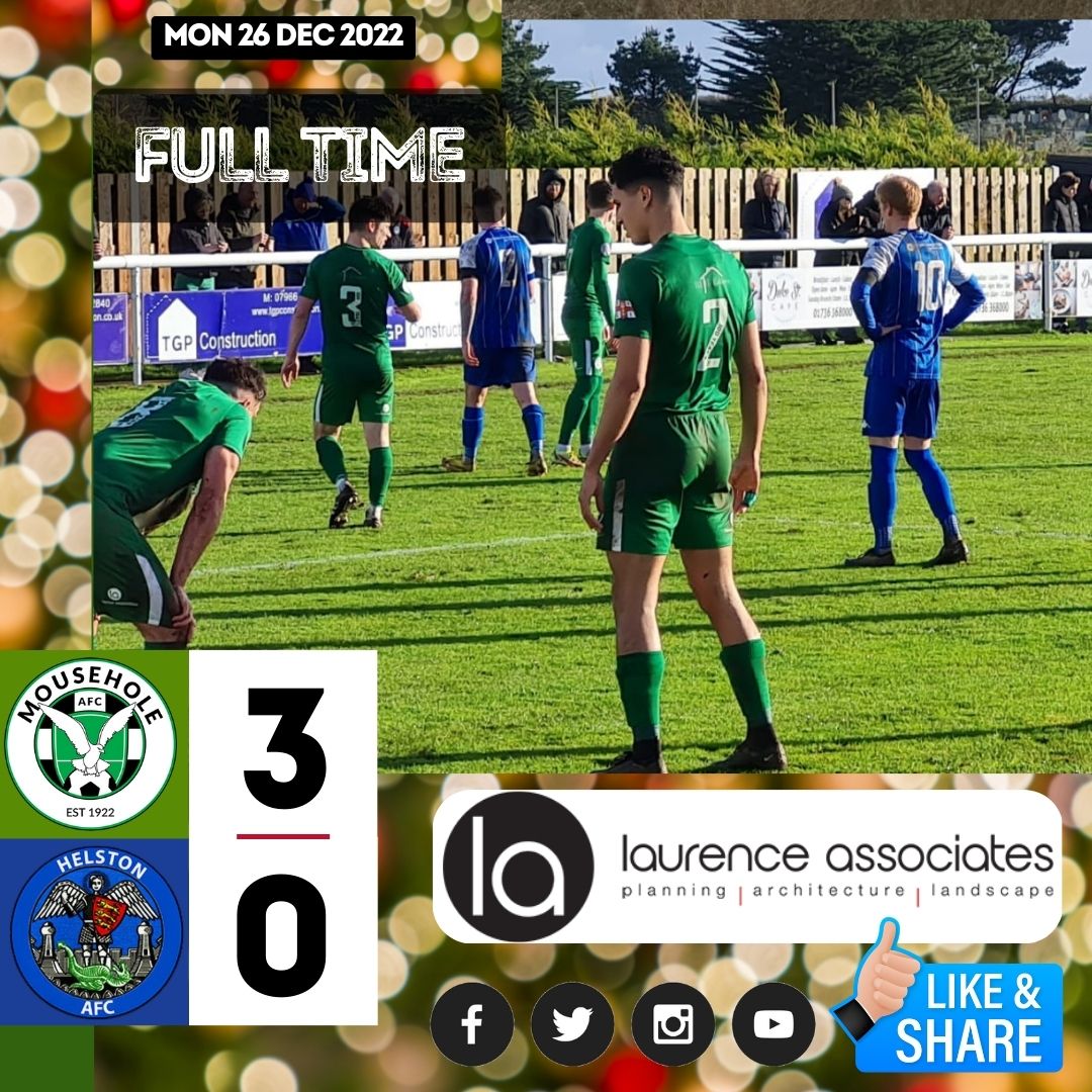 MOUSEHOLE WIN ‘LOCAL DERBY’ WITH SECOND-HALF SURGE - MOUSEHOLE AFC
