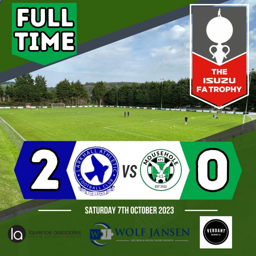 🏆 LARKHALL 2-0 MOUSEHOLE | FA TROPHY | MATCH REPORT, GOALS & INTERVIEWS