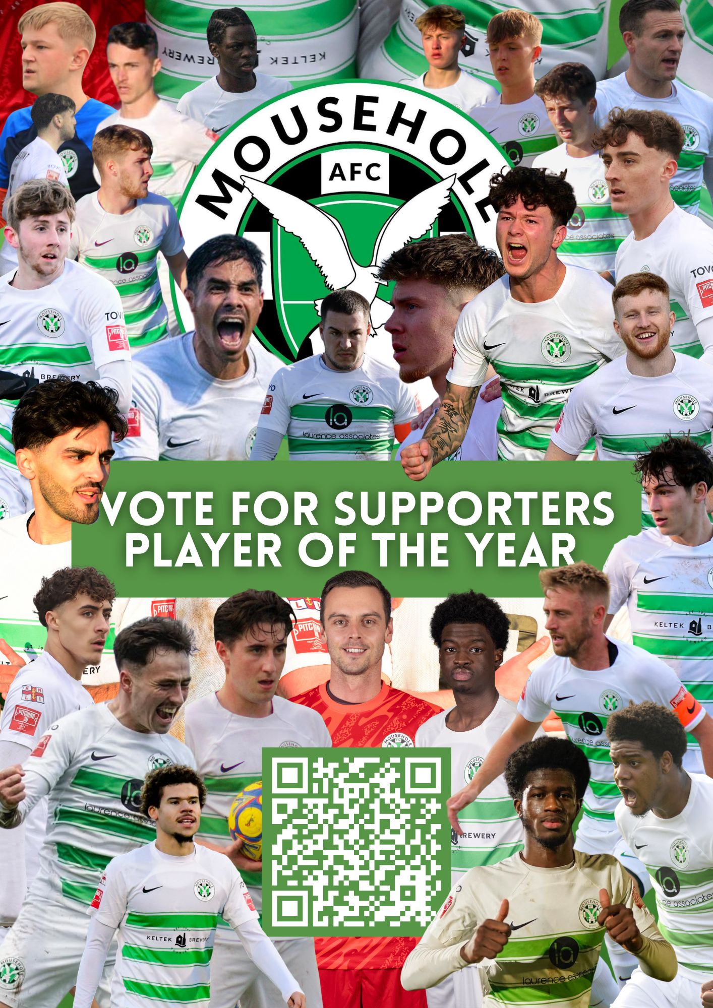 2024/25 Supporters 1st Team PLAYER OF THE YEAR - MOUSEHOLE AFC